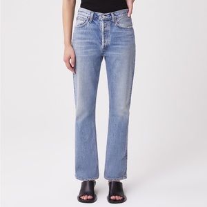 AGOLDE Relaxed Bootcut Jean in Wireless wash
